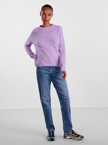 PIECES Sweter 'Juliana' w kolorze fioletowy
