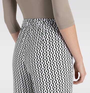 MAC Wide Leg Hose 'Chiara' in Mischfarben
