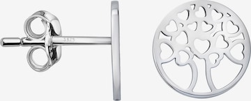 Sofia Milani Ohrringe 'Tree of Life' in Silber: Vorderseite