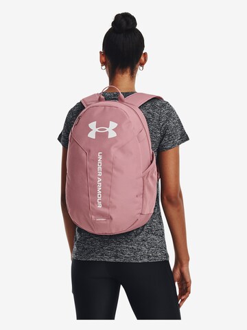 UNDER ARMOUR Sports Backpack in Pink: front