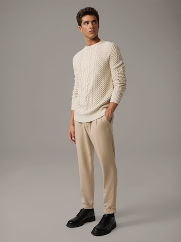 STRELLSON Pullover ' Adrian ' in Beige