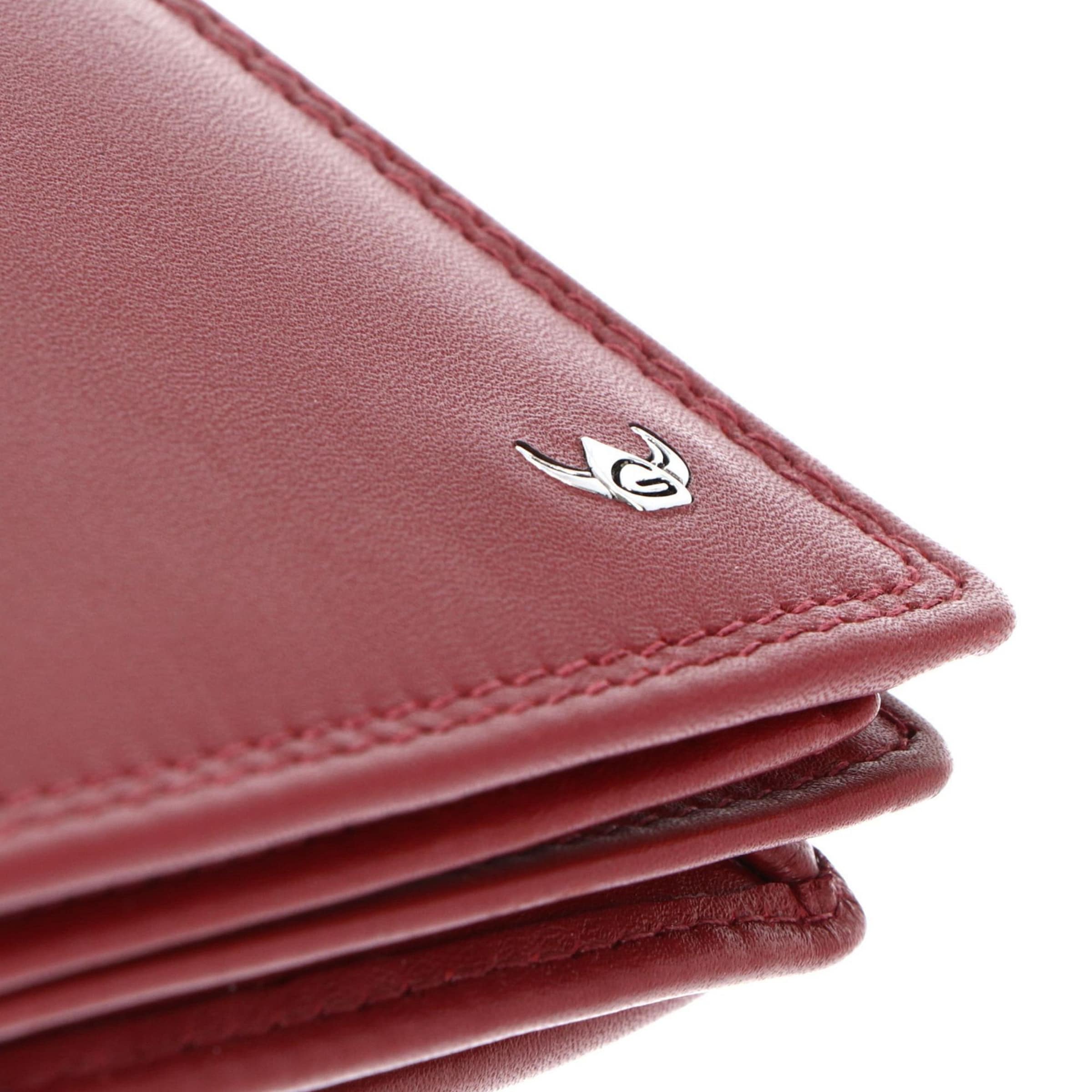 GOLDEN HEAD Wallet 'Polo' in Red