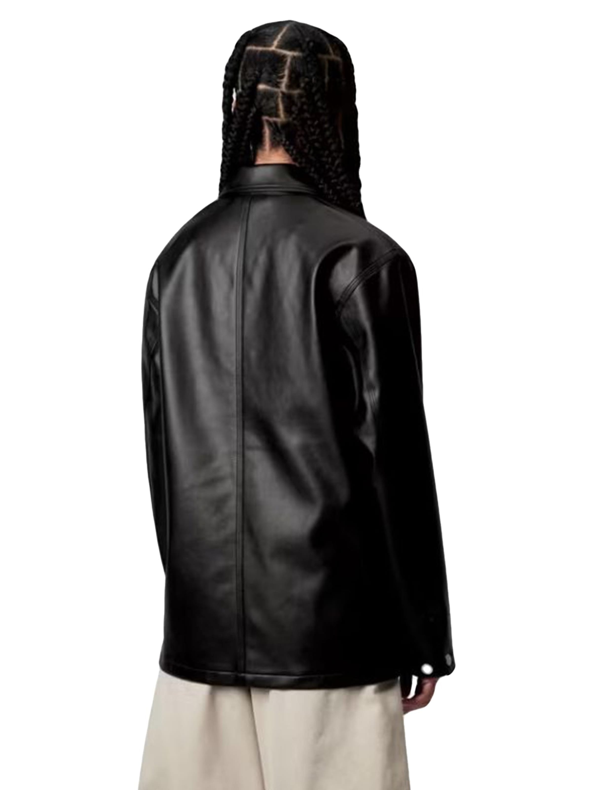 Carhartt WIP Kurtka przejściowa 'W' MICHIGAN JACKET BLACK' w kolorze czarny
