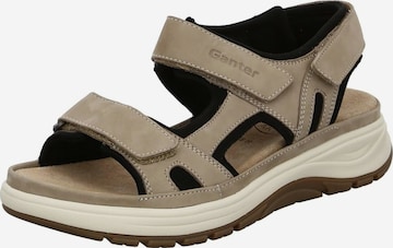 Ganter Trekking sandal in Brown: front