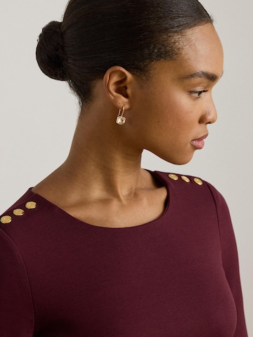 Lauren Ralph Lauren Kootud kleit, värv punane