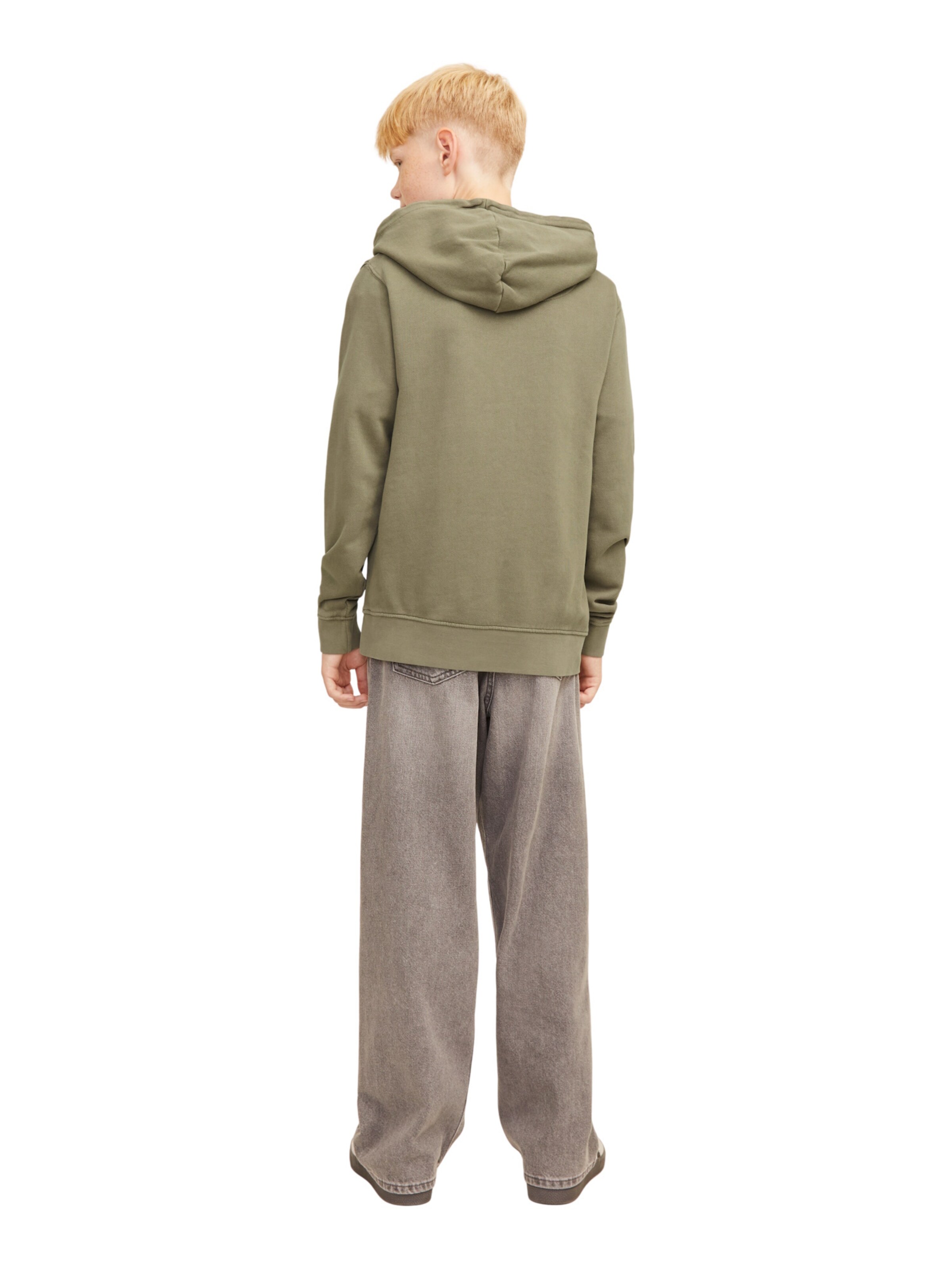 Sweat Jack & Jones Junior en gris : devant