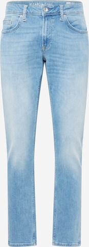 GARCIA Slimfit Jeans 'Savi' in Blauw: voorkant