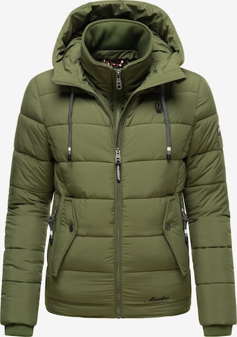 MARIKOO Зимняя куртка 'Taisaa' в Зеленый: спереди