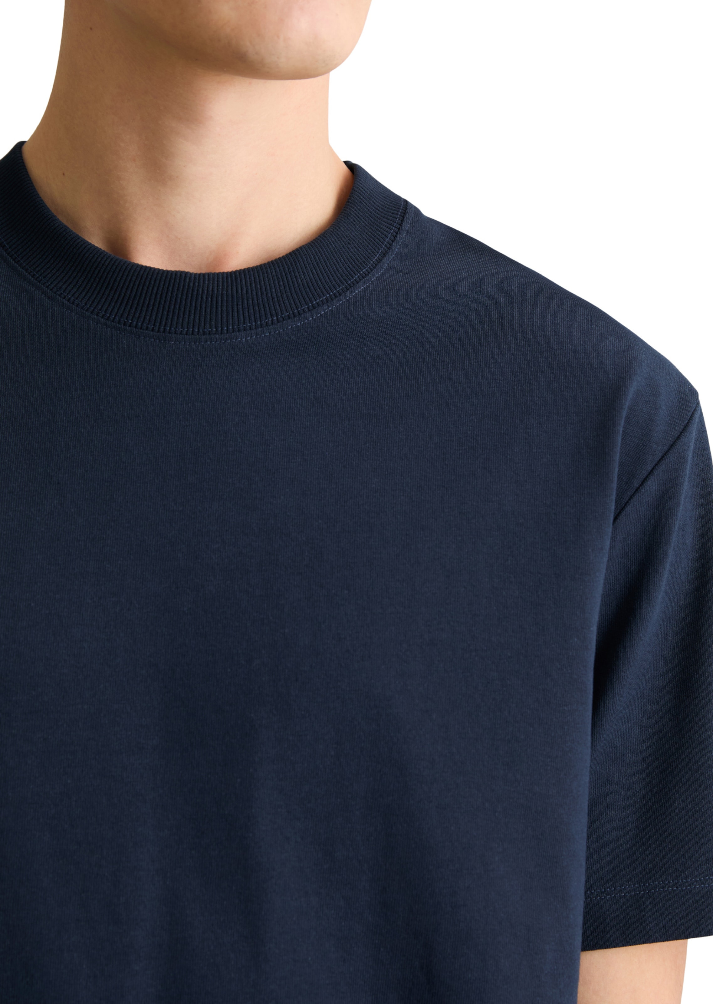 T-Shirt 'DfC' Marc O'Polo DENIM en bleu