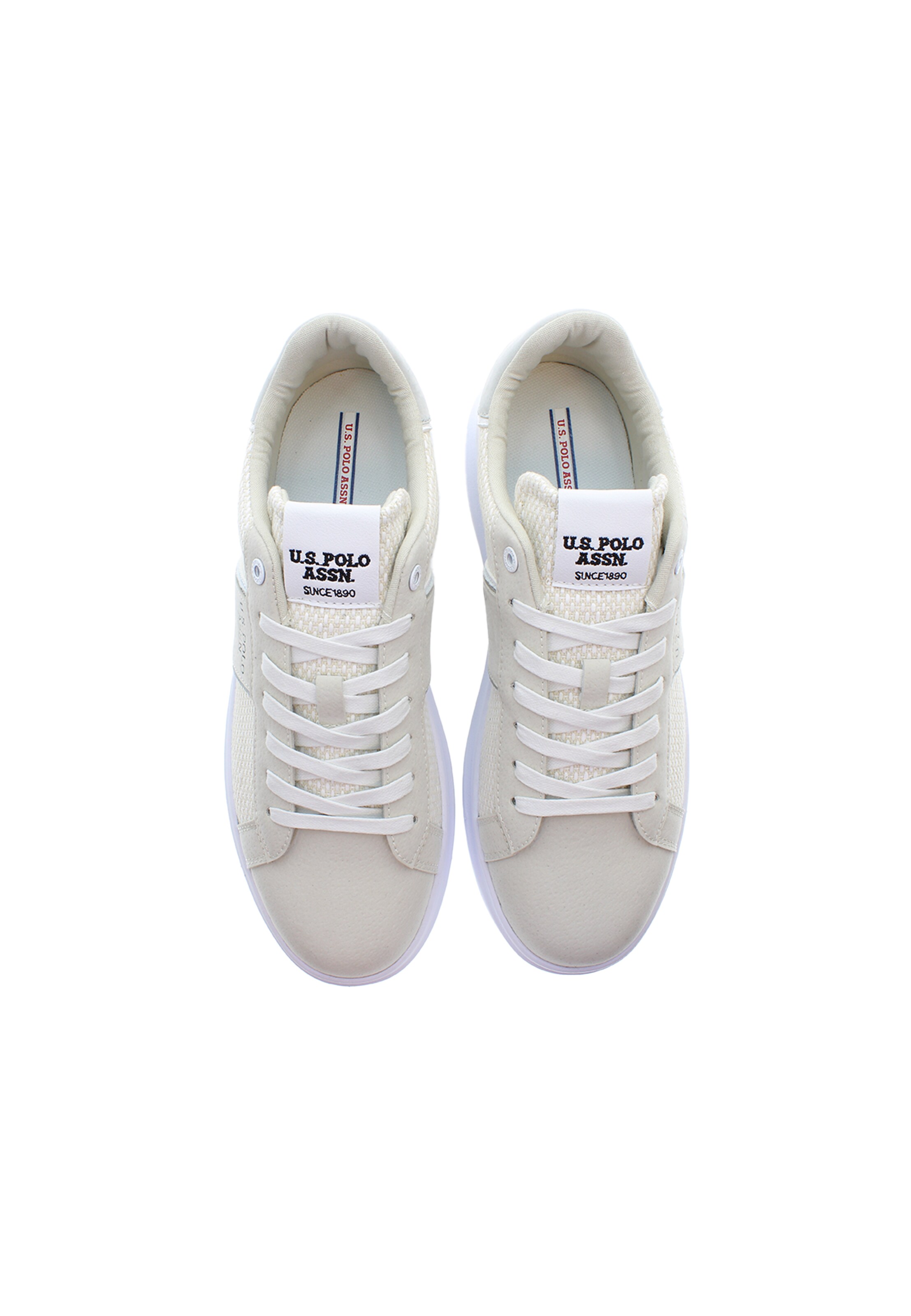 Sneaker bassa 'Caius' di U.S. POLO ASSN. in bianco