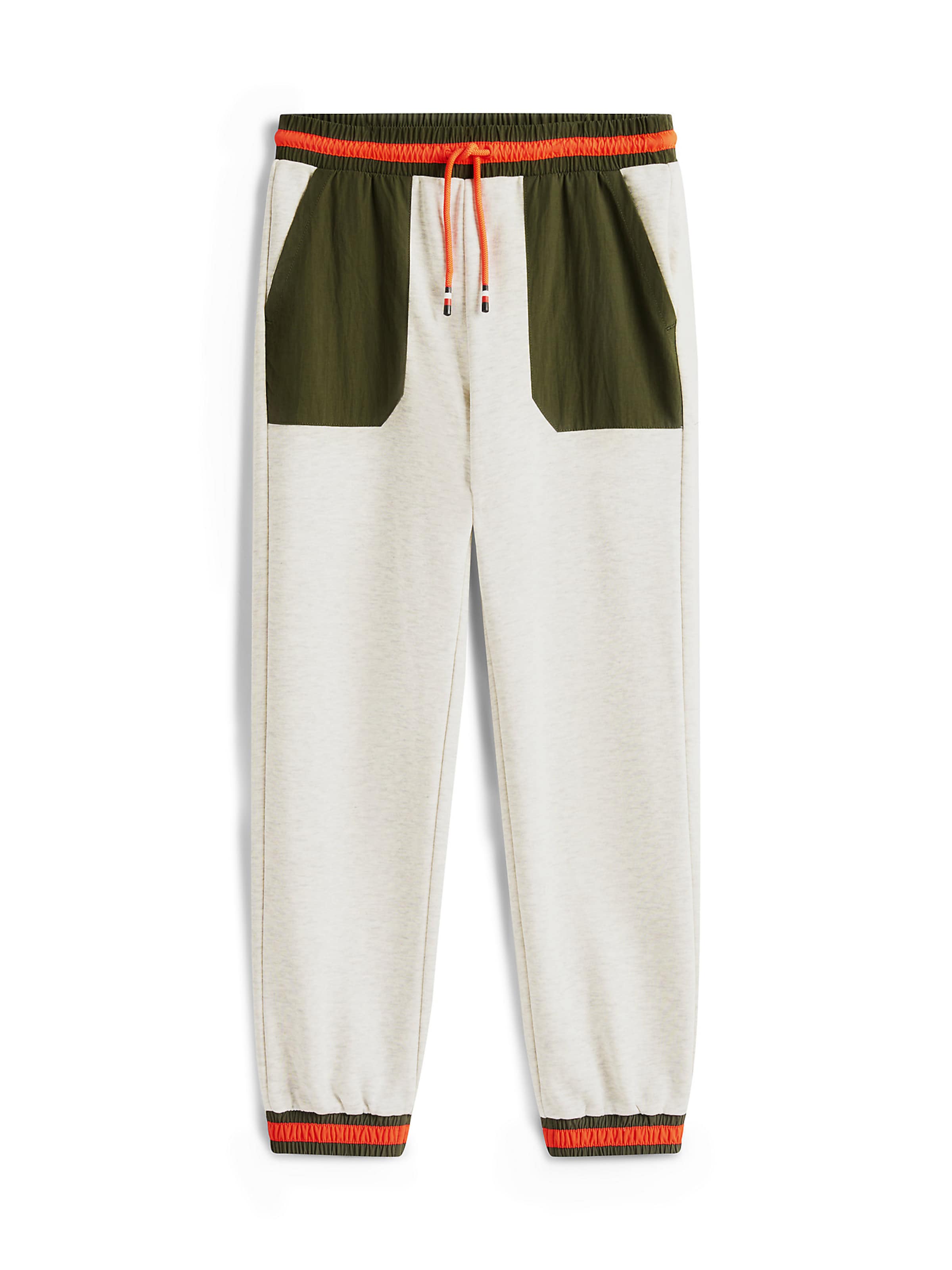 TOMMY HILFIGER Tapered Hose in Grau: Vorderseite