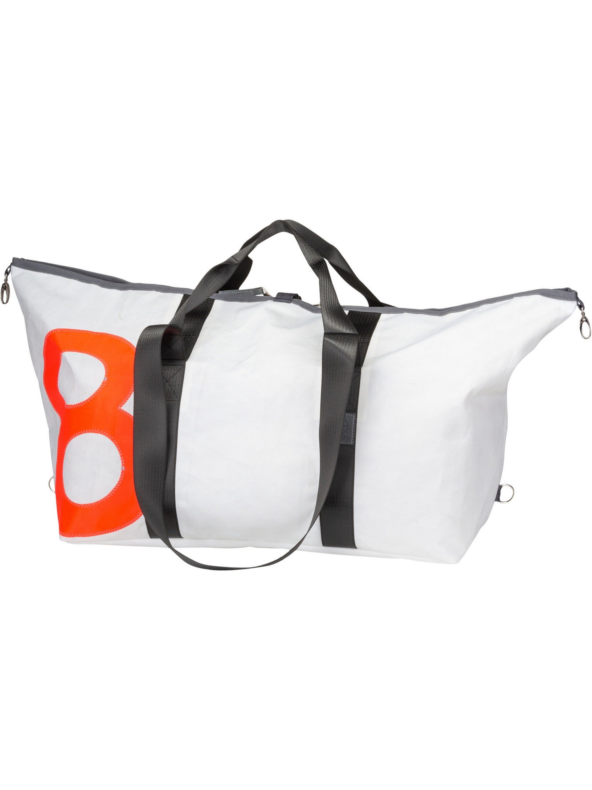 360 Grad Travel Bag in Grey: front