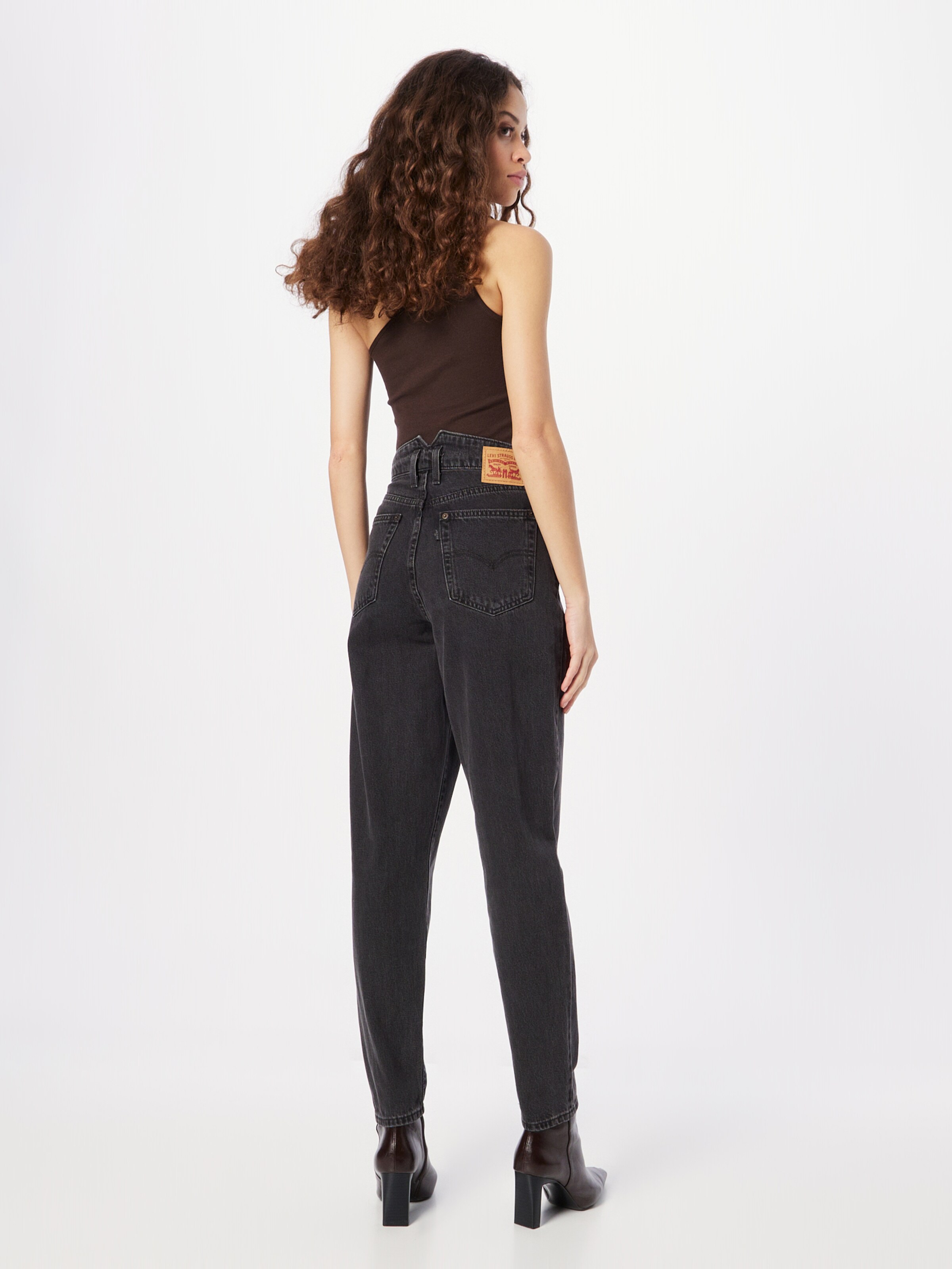 Black mom jeans levis cheap