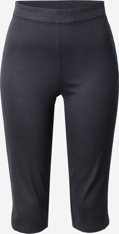 Coupe slim Pantalon Monki en noir : devant