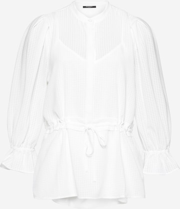 BRUUNS BAZAAR Blouse 'Kalatea' in White: front