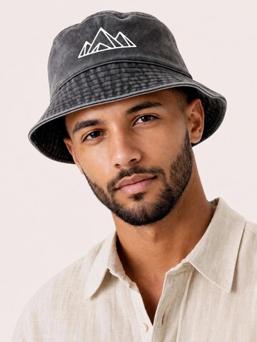 Neverless Hat 'Berg Polygon' in Black