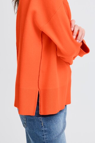 ICHI Pullover 'IHBallia' i orange