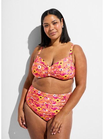 Swim by Zizzi Балконет Верх бикини в Оранжевый