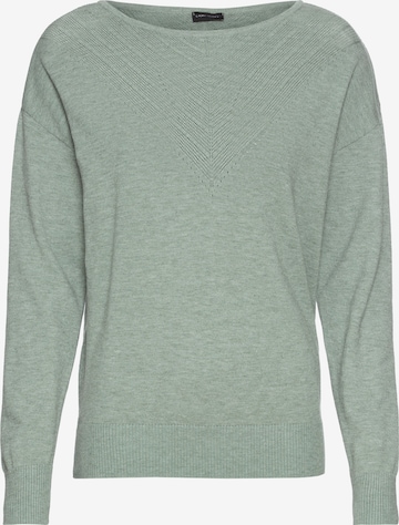 LAURA SCOTT Pullover in Grün: Vorderseite