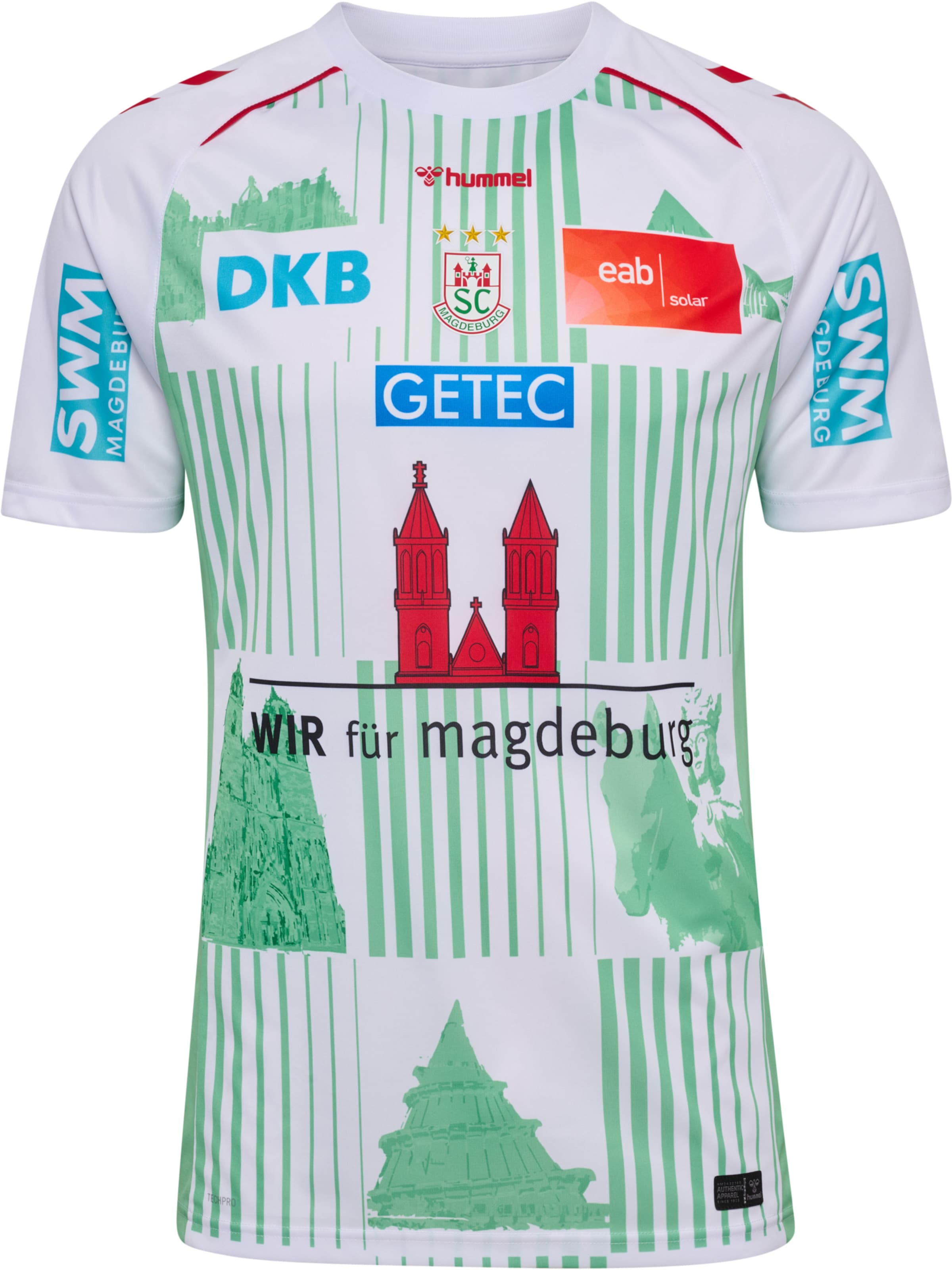 Hummel Funktionsskjorte i XXL i blandingsfarvet / hvid, Produktvisning
