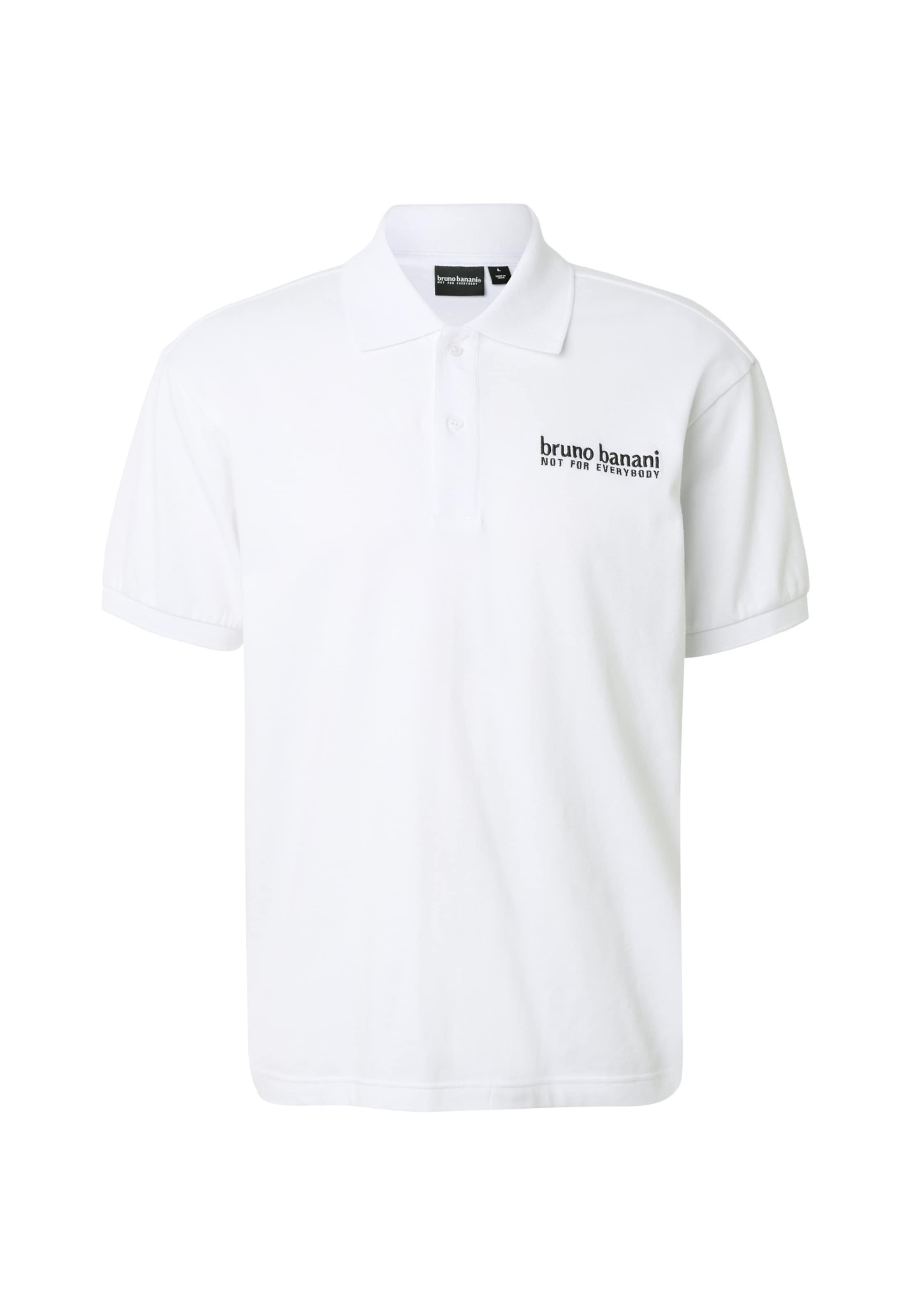 Bruno Banani Poloshirt in Weiß: Vorderseite