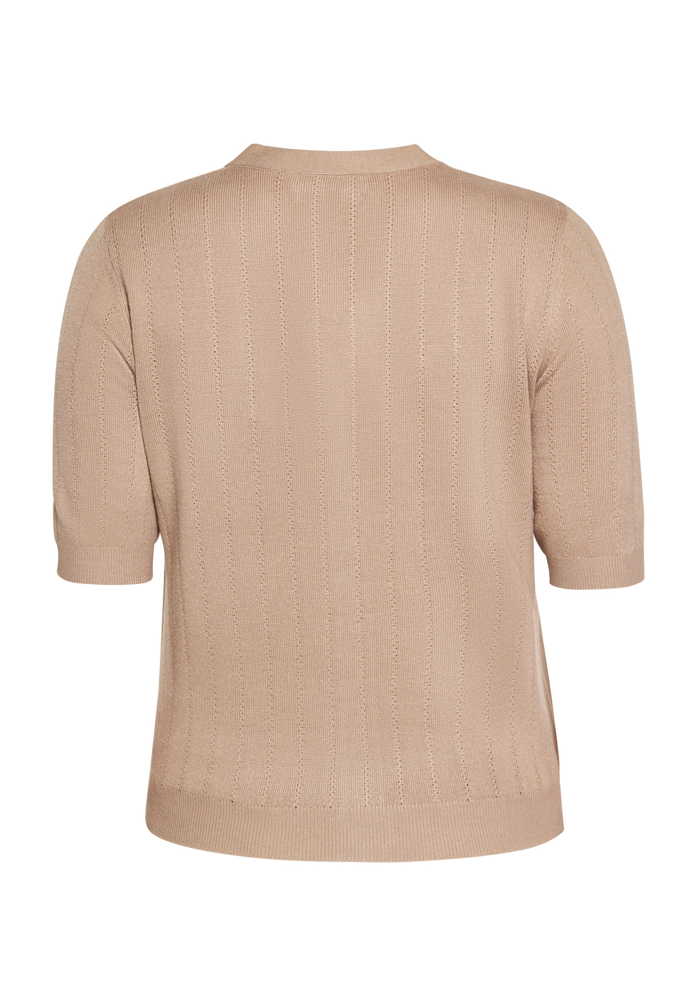 Usha Πλεκτή ζακέτα σε μπεζ