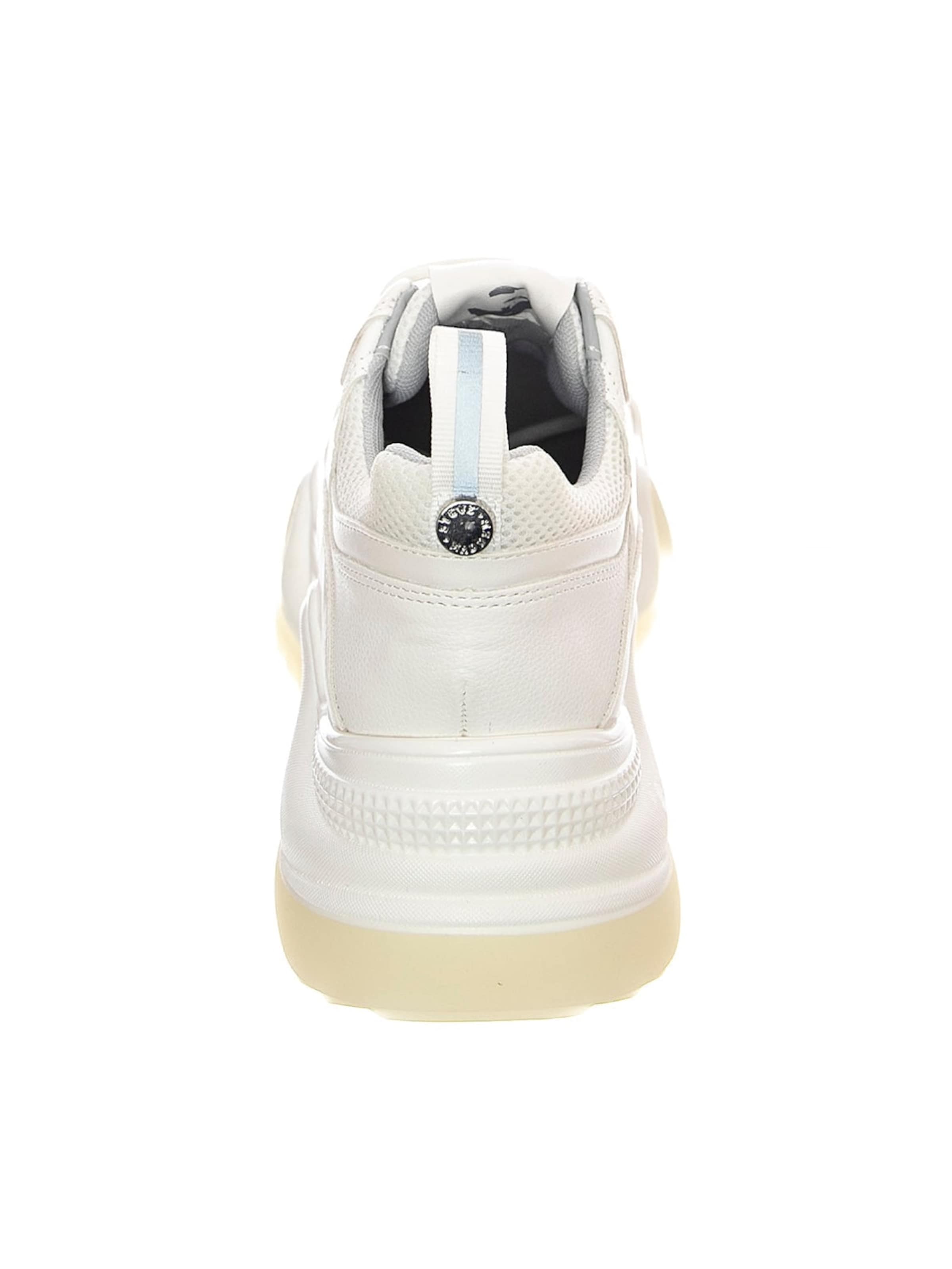 STEVE MADDEN Buty sportowe sznurowane 'CITY SOUL WHITE' w kolorze biały