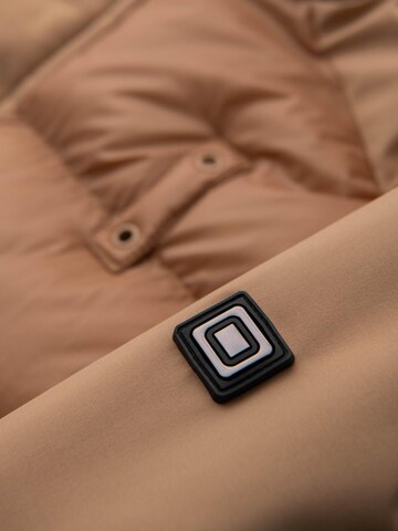 Ombre Between-season jacket in Brown