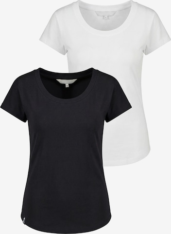 alife & kickin T-Shirt 'EiraAK A' in Schwarz: Vorderseite