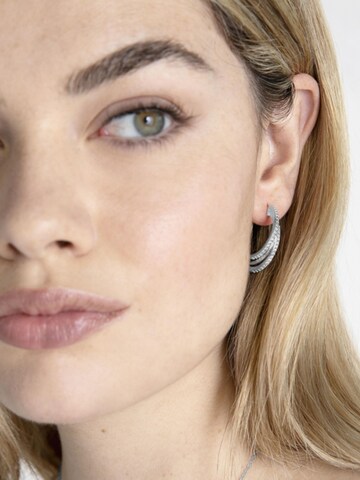 Luxenter Oorbellen 'shatt' in Zilver