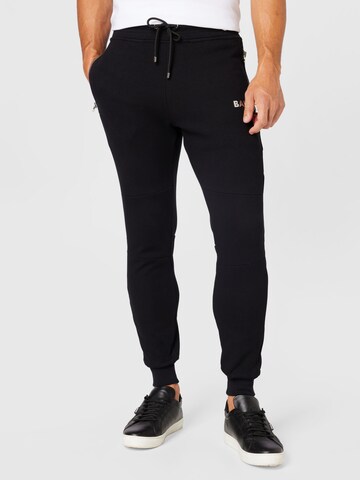 BALR. Tapered Trousers in Black: front