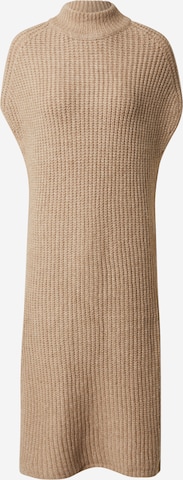 Fransa Knitted dress 'BEVERLY' in Beige: front