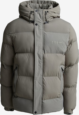 Alessandro Zavetti - Casaco de inverno em verde: frente