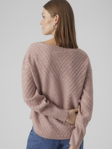 VERO MODA Pullover in Pink