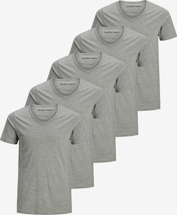 JACK & JONES Shirt 'Essentials' in Grey: front
