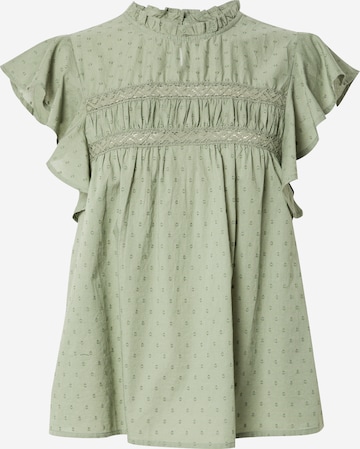 VERO MODA Blouse 'VMTRINE' in Green: front