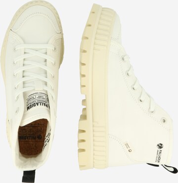 Palladium Lace-up boots in White