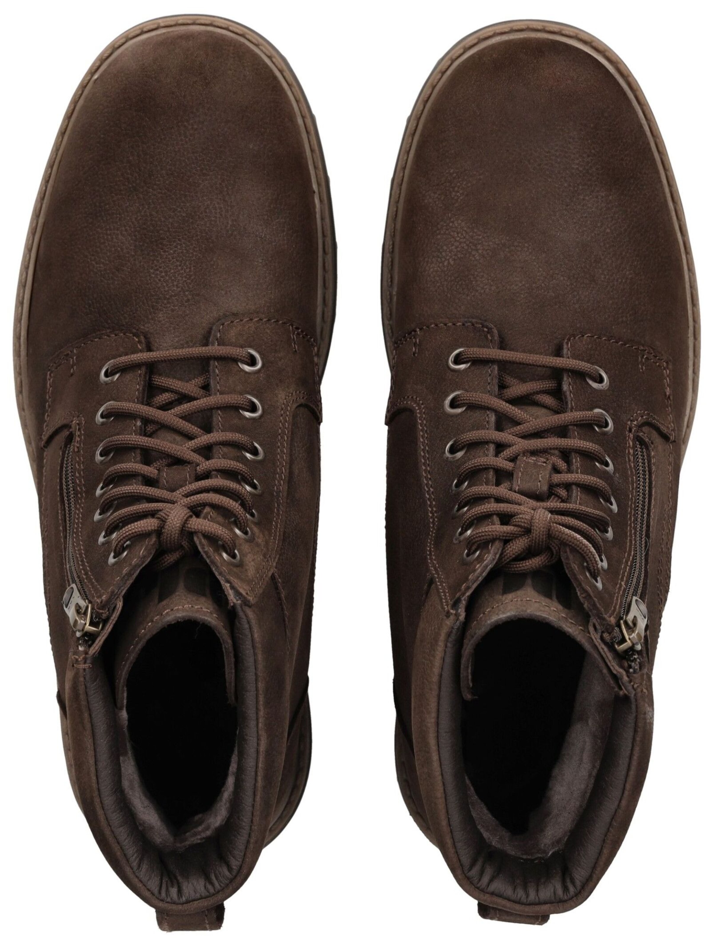 Pius Gabor - Botas com atacadores em castanho