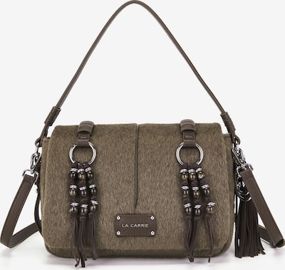 La Carrie Schultertasche in One Size in mokka, Produktansicht