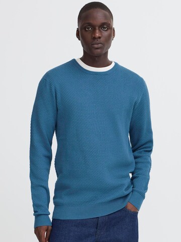 Pull-over ' BHREDHILL CREW NECK KNIT NOOS ' BLEND en bleu