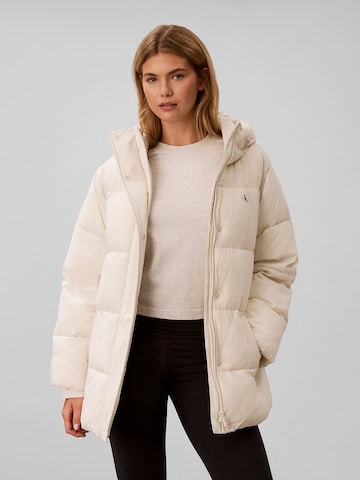 Calvin Klein Jeans Přechodná bunda – bílá
