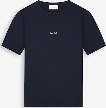 Pure Path Shirt in Blau: Vorderseite