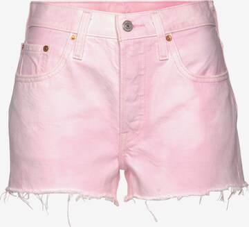 Jeans '501® Original Short' di LEVI'S ® in rosa: frontale