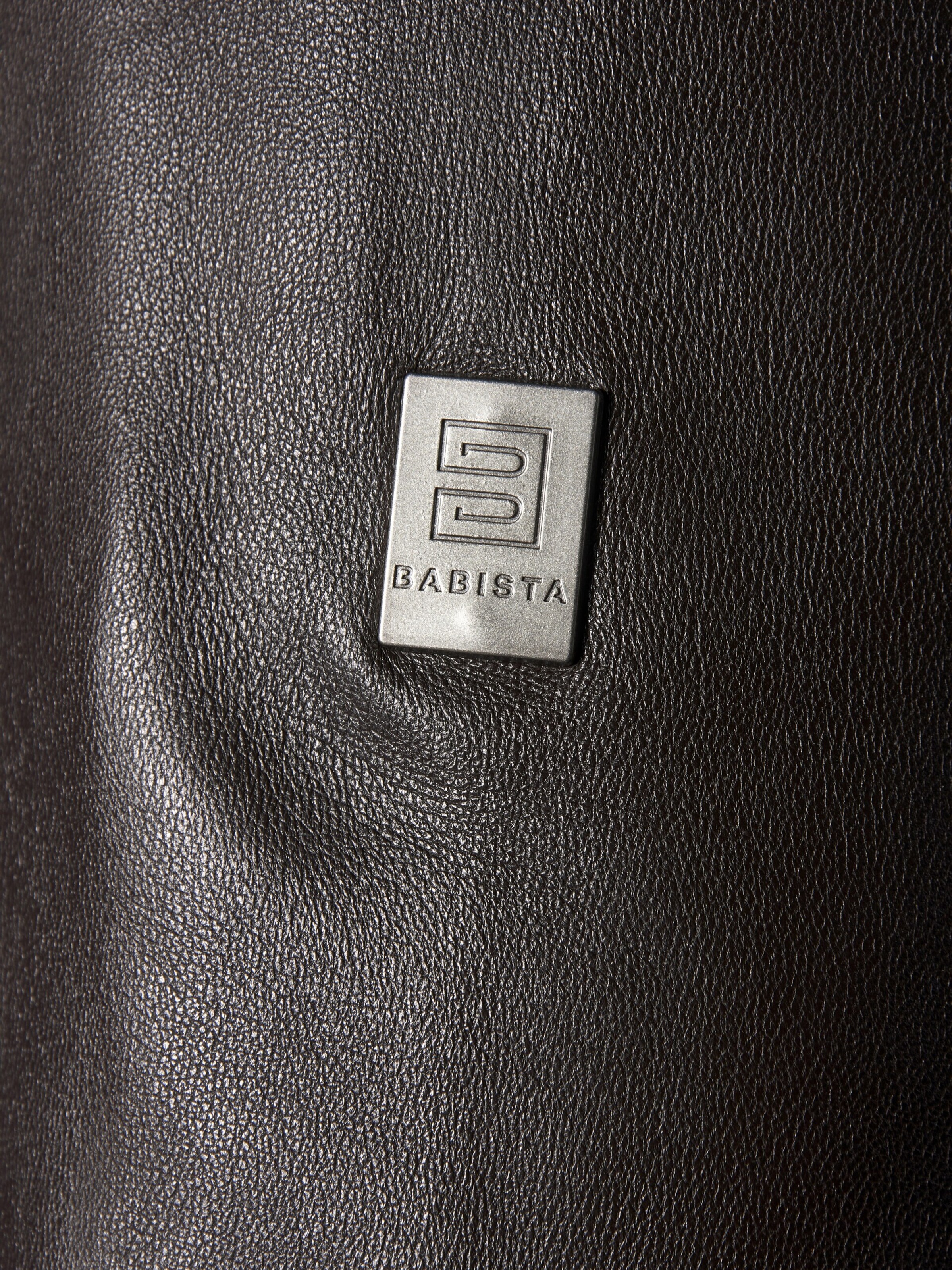 BABISTA Lederjacke 'Zutassi' in Braun