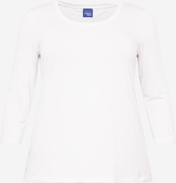 T-shirt 'VANNA' Persona by Marina Rinaldi en blanc : devant