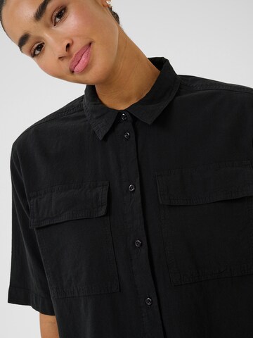 Kaffe Blouse 'KA Naya' in Zwart