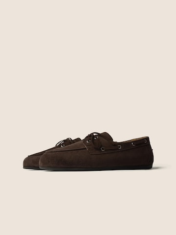 L37 HANDMADE SHOES Мокасини 'SLOW LIFE' в кафяво
