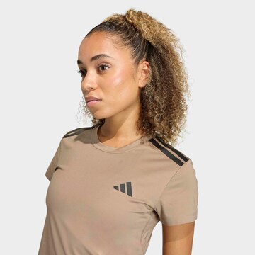 ADIDAS PERFORMANCE T-Shirt in Beige