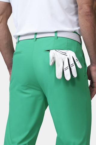 MEYER Slim fit Chino trousers in Green