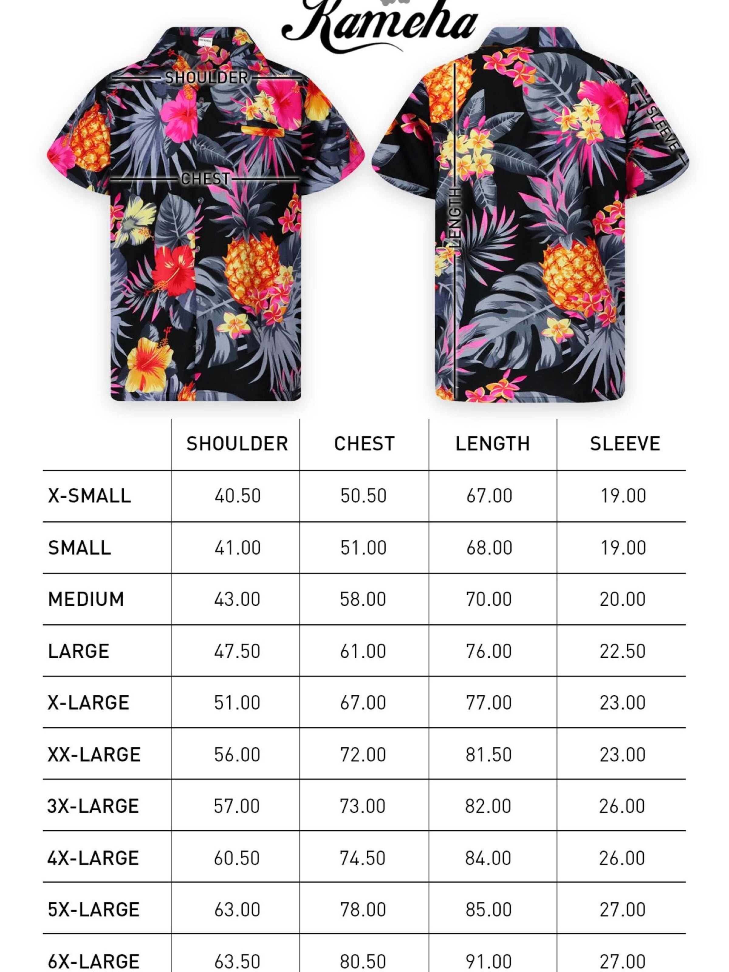 King Kameha Shirt 'Pineapple'‌ in Grau